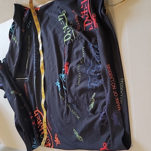 Y2K VON DUTCH ORIGINALS MARK OF LA 90046 LADIES 1/4 ZIP PULLOVER SIZE 1X - Picture 7 of 11